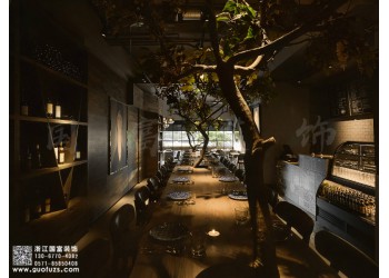 杭州下城區東北菜設計裝修公司，工裝設計裝修就選浙江國富裝飾