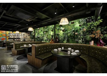 杭州余杭區(qū)火鍋店設(shè)計裝修公司，工裝設(shè)計裝修就選浙江國富裝飾