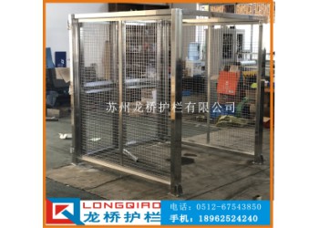 唐山車間安全圍欄網(wǎng) 設(shè)備隔離網(wǎng) 龍橋訂制304不銹鋼隔離網(wǎng)