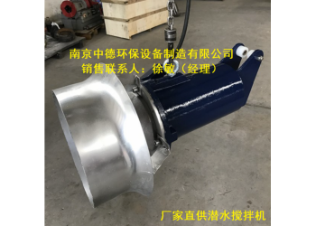 直聯(lián)式結(jié)構(gòu)潛水?dāng)嚢杵鲀?nèi)部構(gòu)造簡圖及性能特點(diǎn)；潛水?dāng)嚢铏C(jī)選型表
