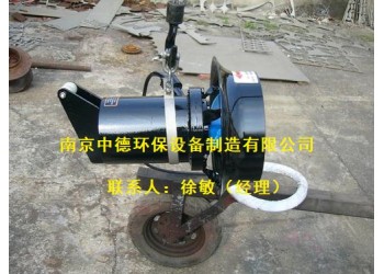 畜牧養(yǎng)殖場混合潛水?dāng)嚢铏C(jī)選型及安裝方式；低速潛水推流器裝配圖