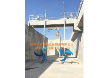 低速推進器正常連續運行條件；低速潛水推流器裝配圖與安裝尺寸