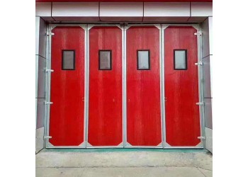 河北工業折疊門廠家，任丘折疊工業門生產廠家