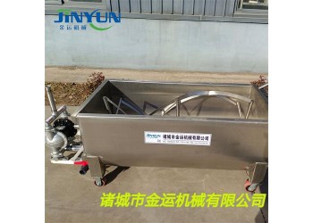 火鍋底料攪拌料車(chē) 辣椒醬U型攪拌料車(chē) 香菇醬周轉(zhuǎn)料車(chē)