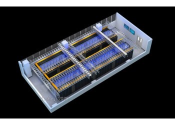 長春機房UPS效果圖制作|戶型鳥瞰圖|戶型俯視圖渲染